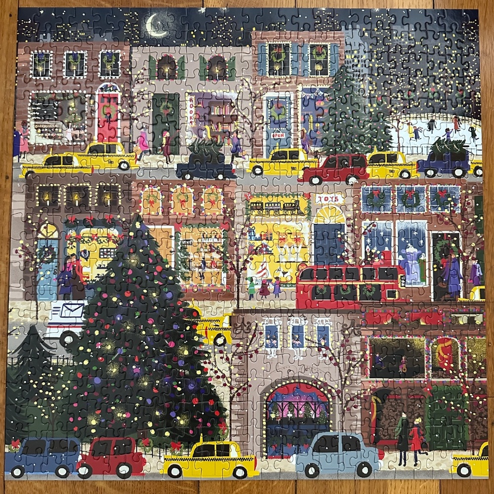 Winter Lights 500 Pieces - Christmas Puzzle